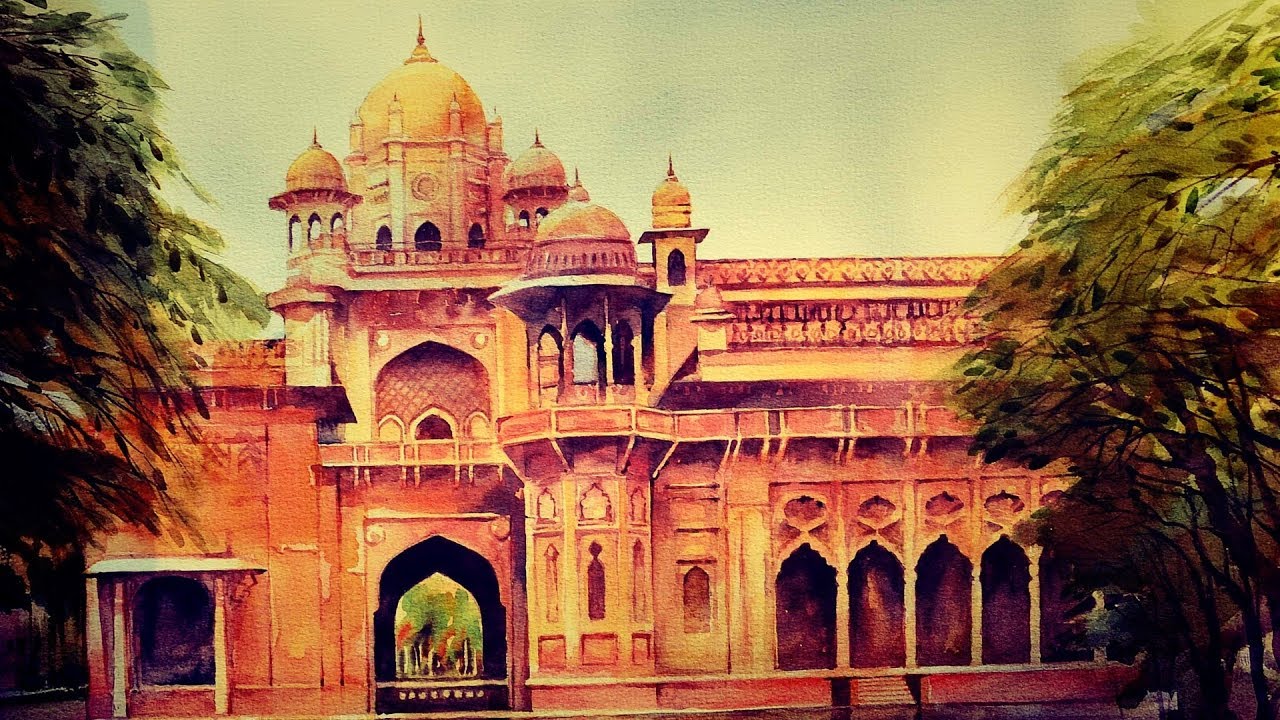 The main building of Aitchison College, Lahore